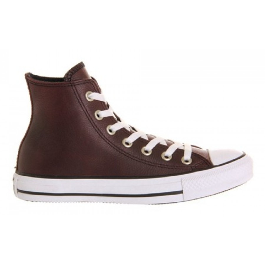 Converse All Star Hi Leather Burgundy Burnished Unisex Shoes M00000224