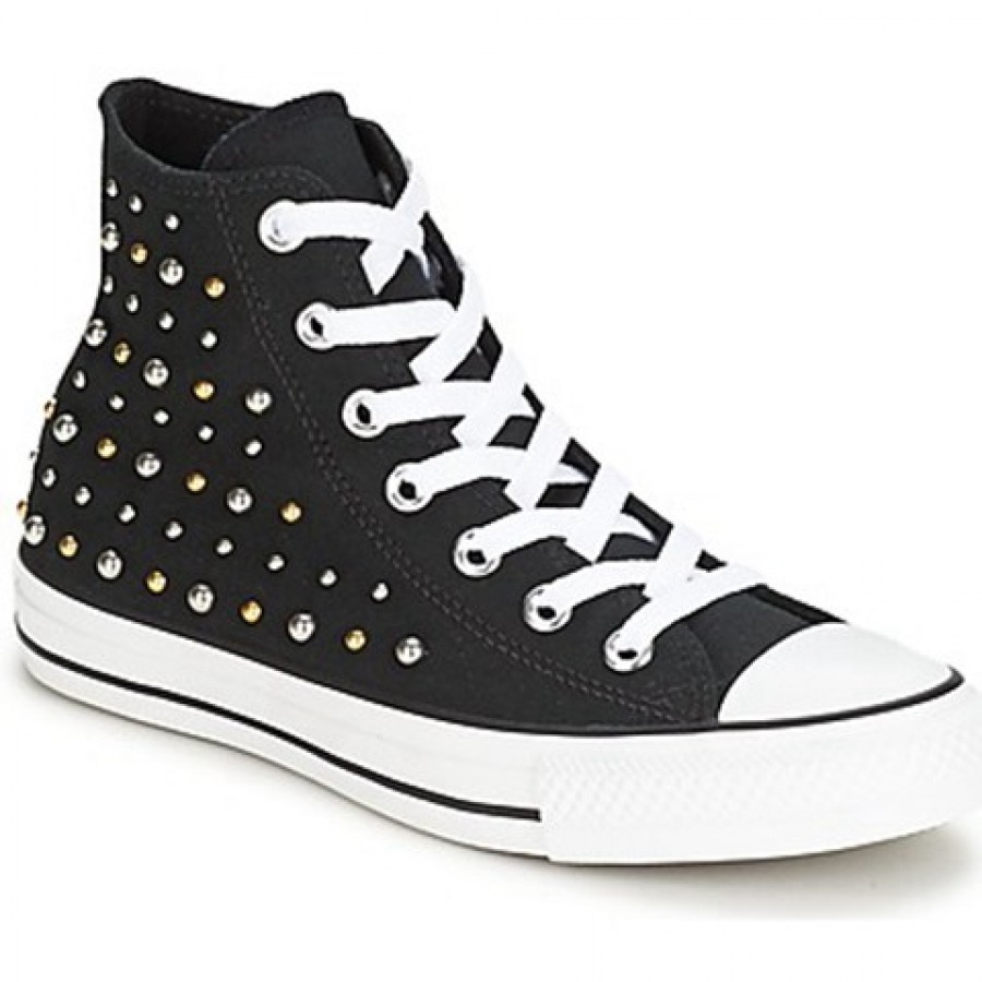 Converse All Star Studs Hi Black Women's Shoes - M00000195